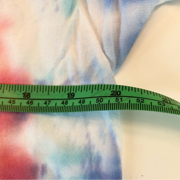 Kenny Chesney I Go Back Tour Concert T-shirt Shirt Tie Dye Medium Red Blue White - Picture 5 of 7